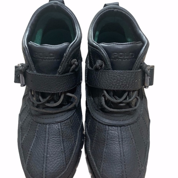 Ralph Lauren Dover Black III Duck Boot Mens Size 9.5 main image 7